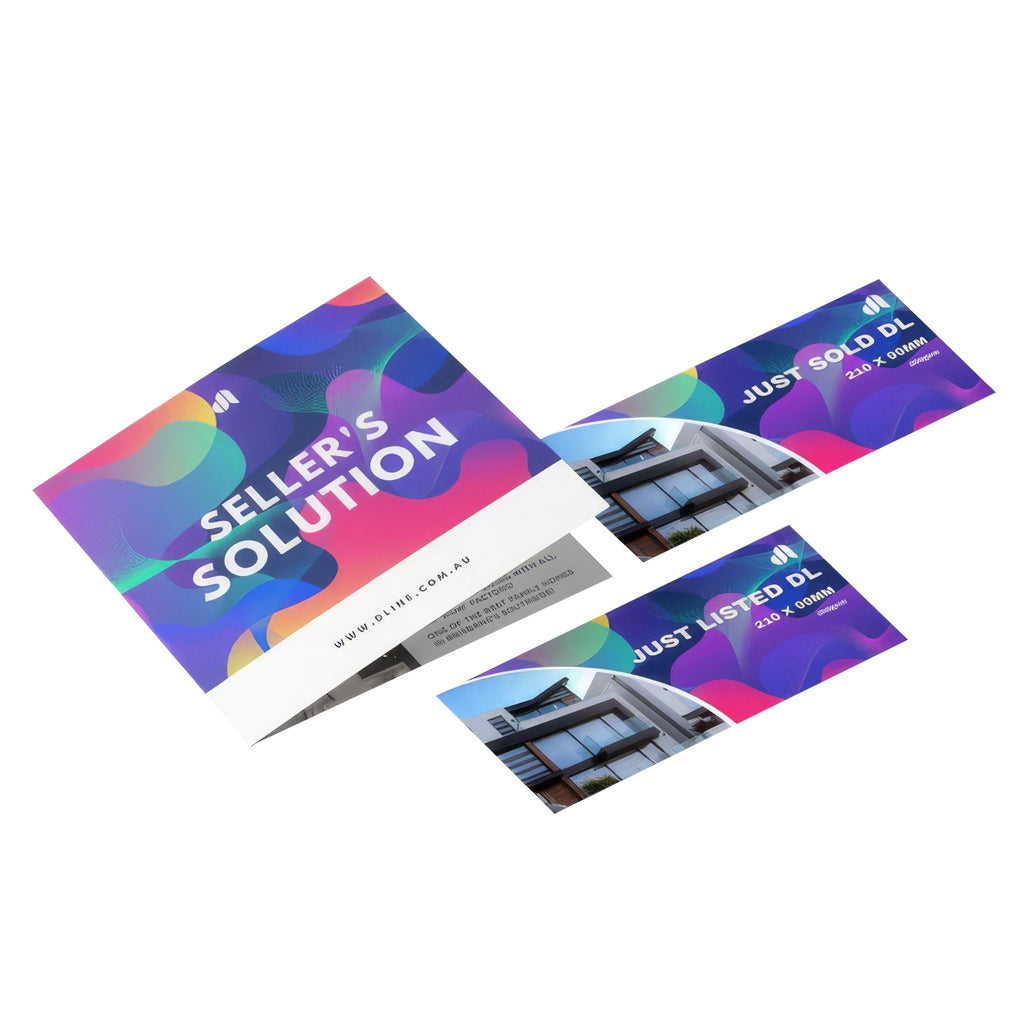 4pp Sellers Brochure + DL Cards - Designline