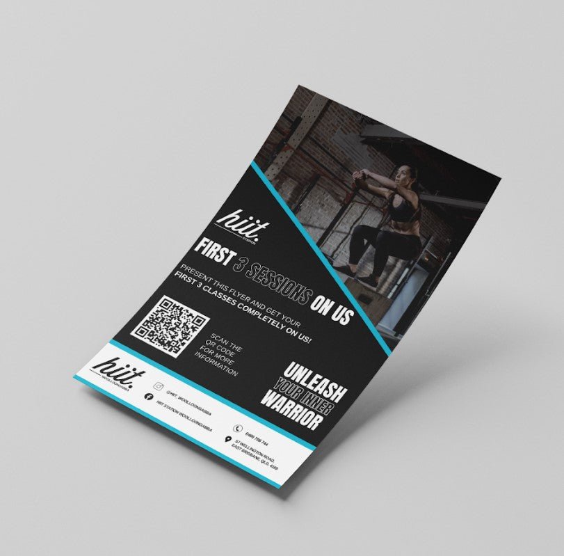 A5 Flyer - HIIT Station - Designline