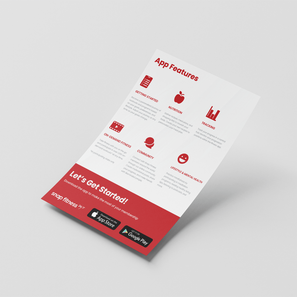 A5 Flyers - Snap Fitness - Designline