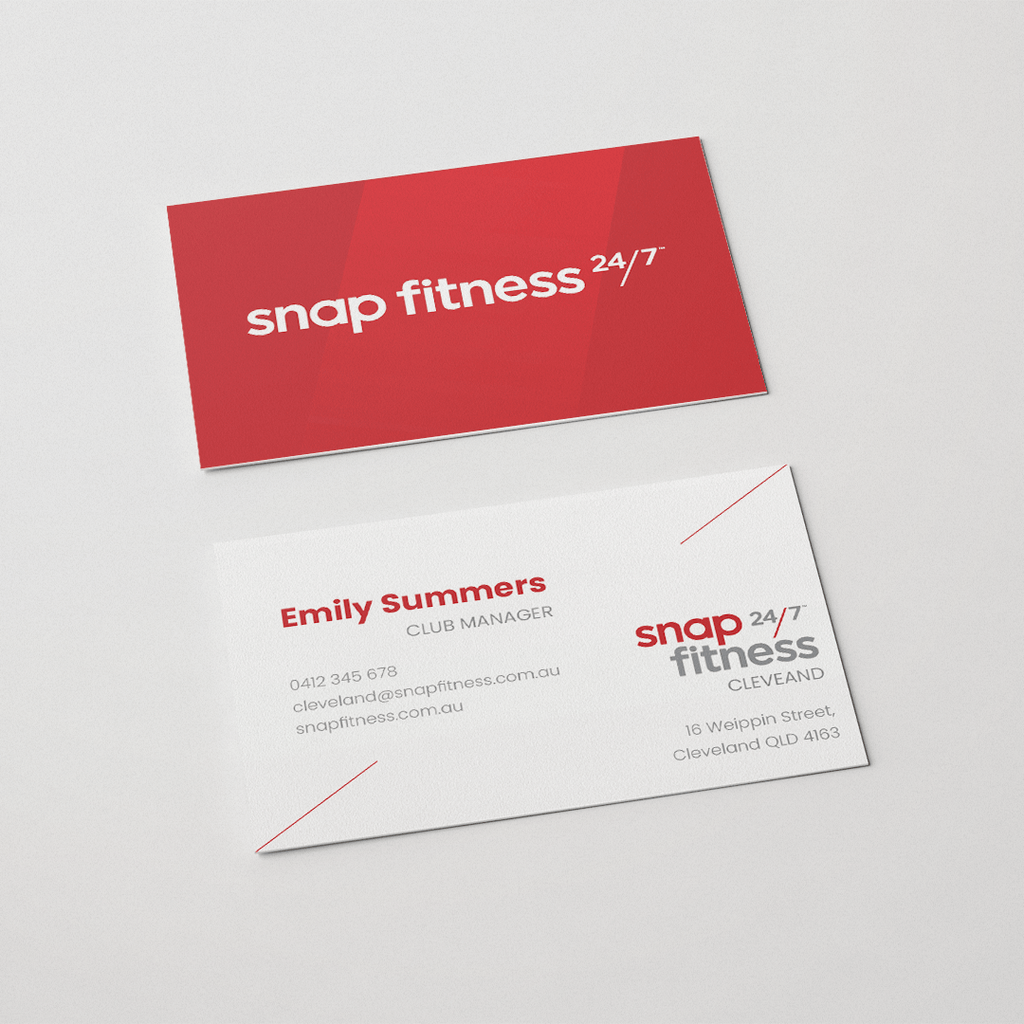 Business Cards - Snap Fitness - Designline