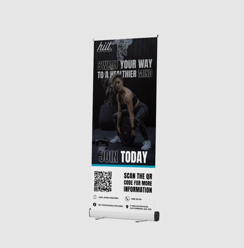 Pull - Up Banner - HIIT Station - Designline