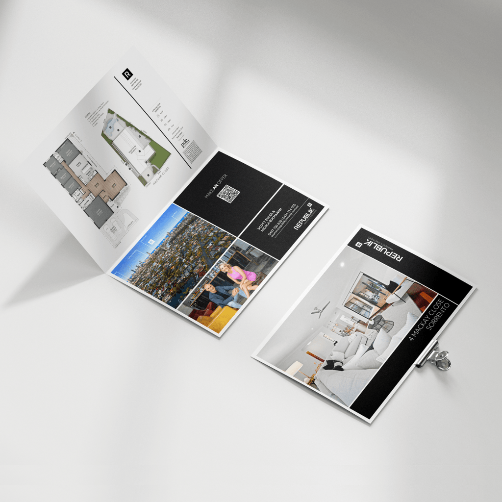4pp A3 Brochures Folded to A4 - Designline