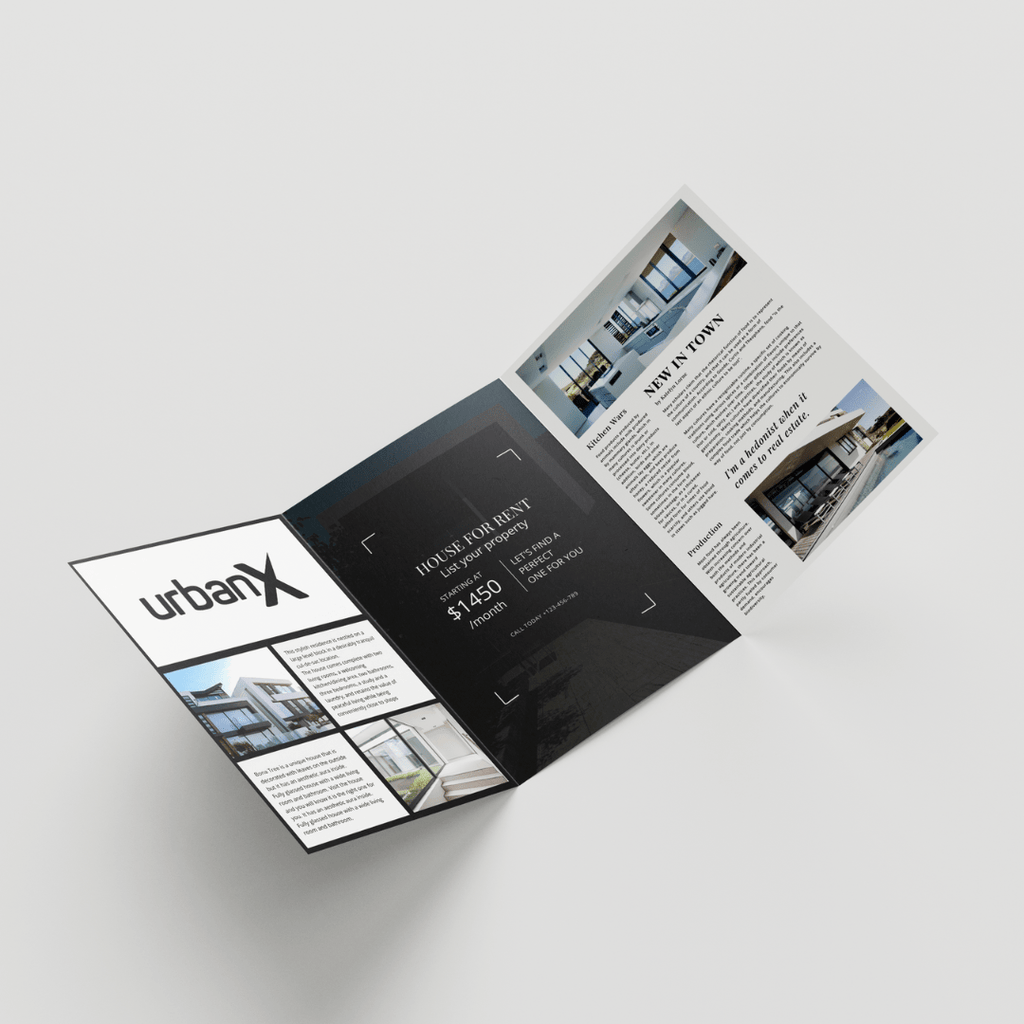 6pp A4 Brochure - UrbanX - Designline