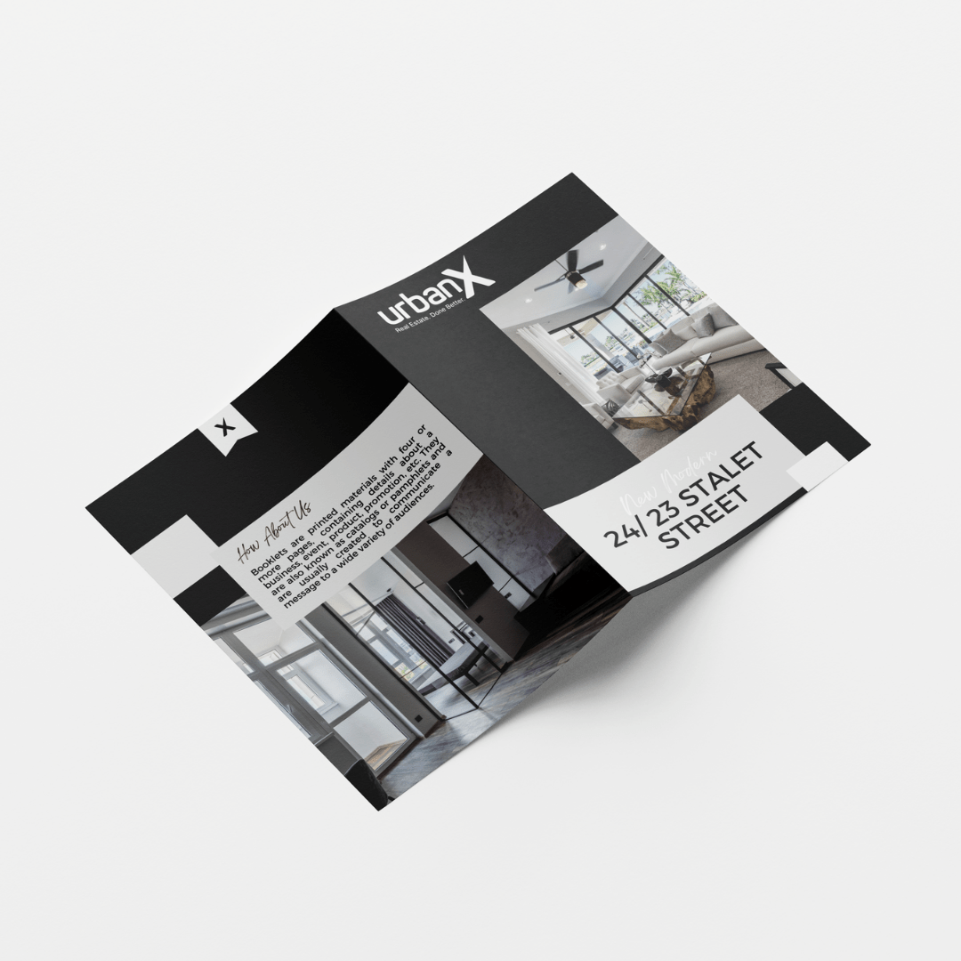 A3 - 4pp A4 Brochures - UrbanX – Designline