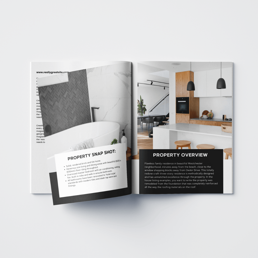 A4 Listing Booklets - UrbanX - Designline