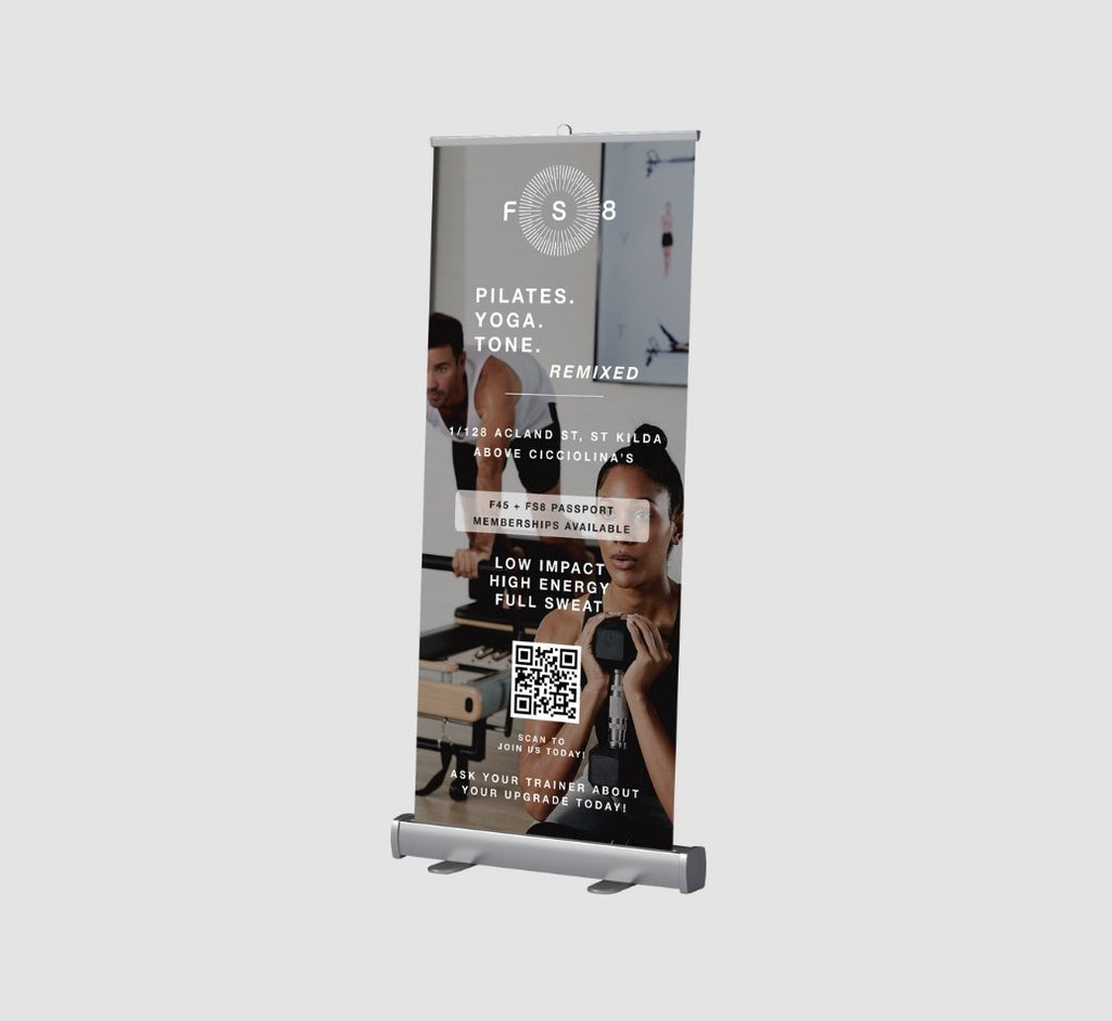 F45 + FS8 Pull up Banners - My Print Pal